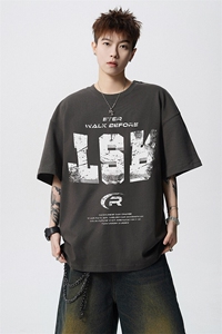 240g美式重磅短袖T恤 FSDX248 M-5XL 特批25无差价控48图片