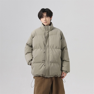 主推！三防面料加绒加厚立领大码棉衣羽绒服男 MY1266-特批68图片