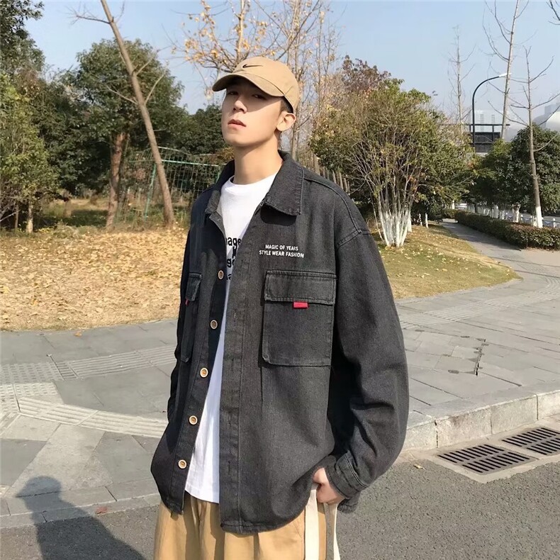 秋季青春流行男夹克文艺潮外套W302P68,男装夹克,星座1116-2