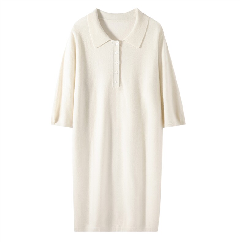 2025年秋季单件时尚百搭通勤连衣裙，女装连衣裙，美够羊绒