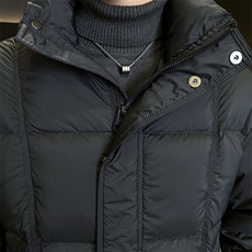 新款男士小立领羽绒服夹克加厚防寒309B-3-81068-P235，男装夹克，星座1409-3