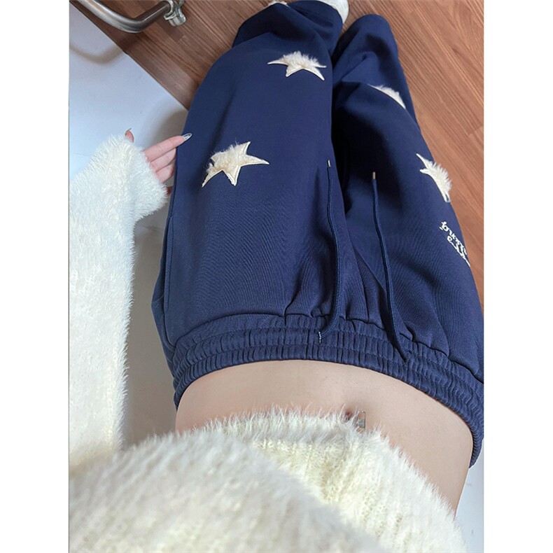 【高品质现货特批45】男女秋冬休闲修身卫裤610A-WK322,男装休闲裤,星座610A