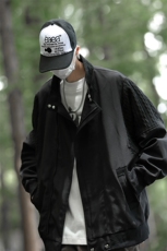 抖音直播！垫肩阿尔法飞行员夹克男XH35-70，男装夹克，电商B367