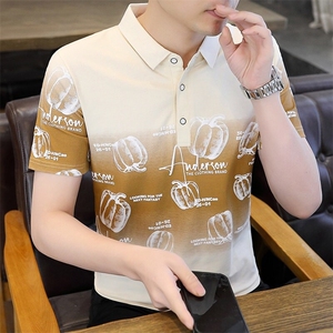 84027-P35 春秋新款短袖T恤男休闲打底衫图片