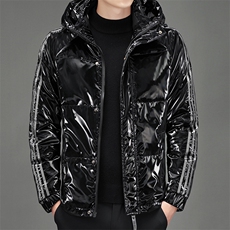 时尚休闲羽绒服男冬季新款中年保暖爸爸装外套上衣BJY08219-P190，男装羽绒服，电商B212（原钱塘6029）