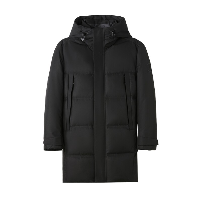 29023冬季男士羽绒服时尚加厚保暖羽绒服中长款外套中年爸爸装,男装羽绒服,钱塘6003（原4033）