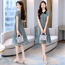 2022夏季新款时尚连衣裙，女装连衣裙，金典明美