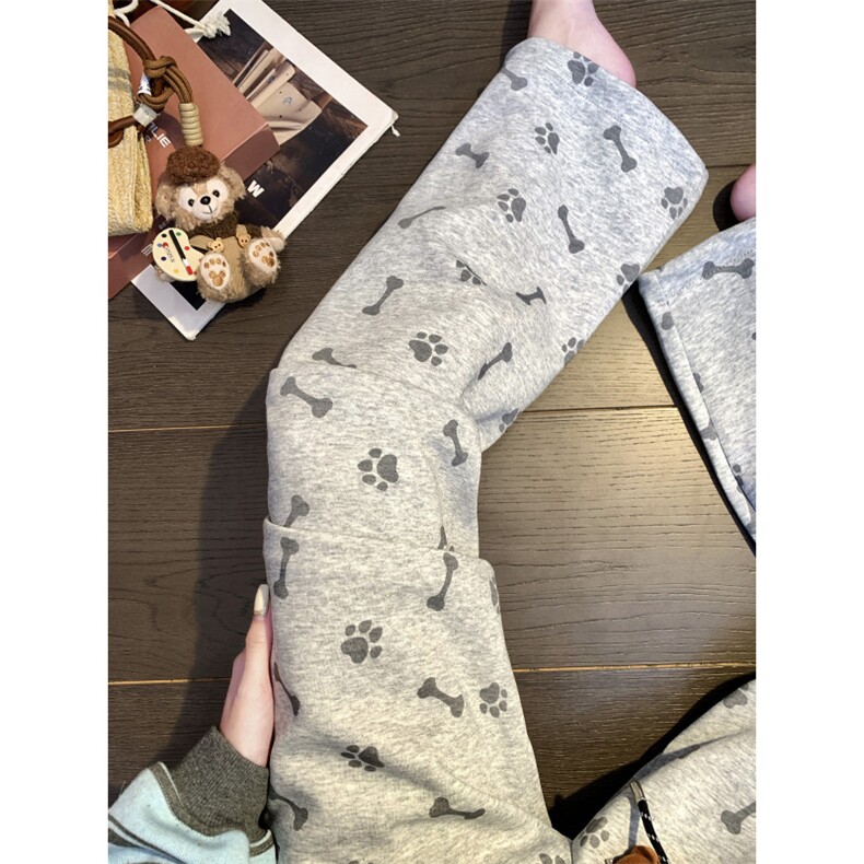 【高品质现货特批48】男女秋冬休闲宽松卫裤610A-WK0017【配挂件,男装休闲裤,星座610A