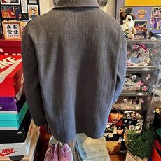 麦穗条长袖t恤男潮牌美式翻领polo衫宽松青少年潮流重磅衣服，男装T恤，星座506A