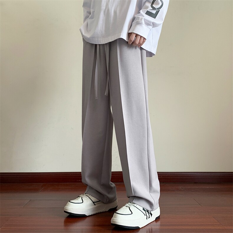2025秋季休闲裤男宽松潮牌运动裤休闲束脚裤CK366P40,女装休闲裤,星座1107
