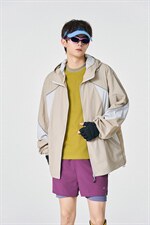 UPF50+有报告凉感轻薄透气宽松大码潮流防晒服DQC658-P48，男装防晒衣，电商B306