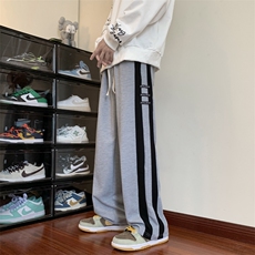 男秋季新款港风休闲裤华夫格裤子QK05P38，男装休闲裤，星座1116-2