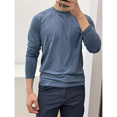 高品磨毛运动长袖T恤打底衫男女跑步衫吸湿保暖透气A1343-P45，男装T恤，星座1505