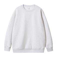 抖音得物高品质二开支持退换25秋冬美式宽松曼巴纯色圆领卫衣Y77，男装卫衣，电商A486-1