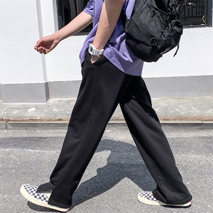 NK3003-P45 港风运动裤男士休闲裤男宽松直筒裤男哈伦裤男图片
