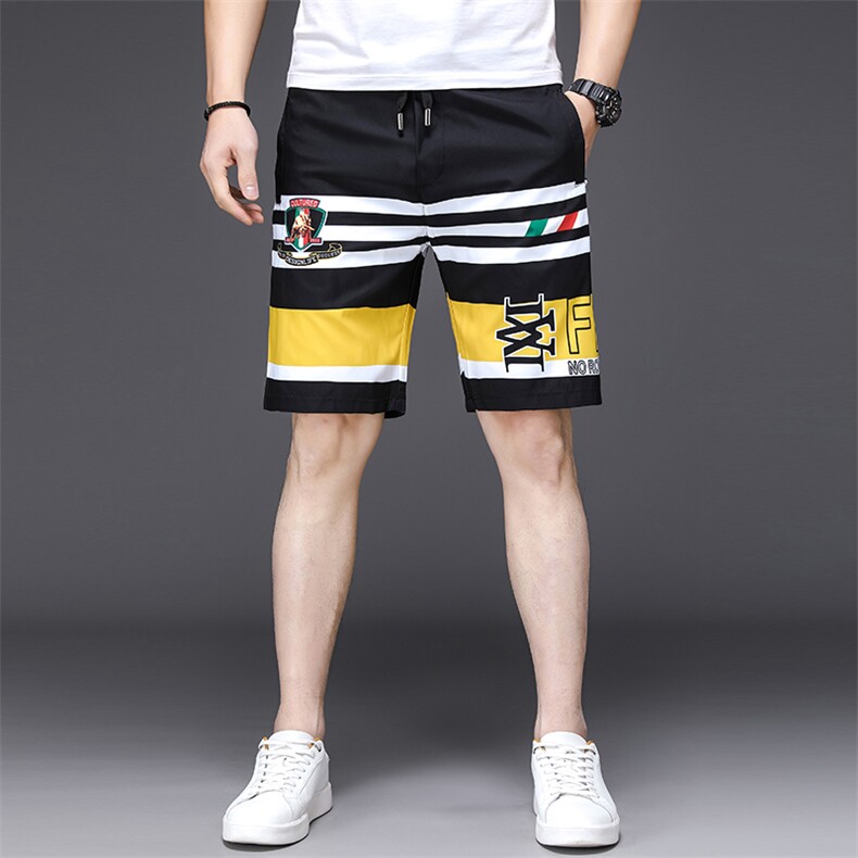 C57012夏季男式运动休闲中腰短裤直筒沙滩裤潮流透气时尚裤子P60图片