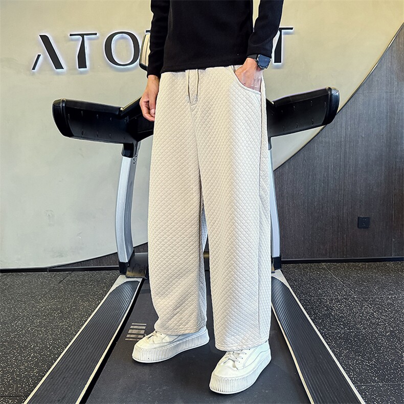 社会小伙冬季新款加棉加厚休闲裤子男长裤宽松店主风卫裤2276-P58,男装休闲裤,星座313B-2(原星座309A-2)