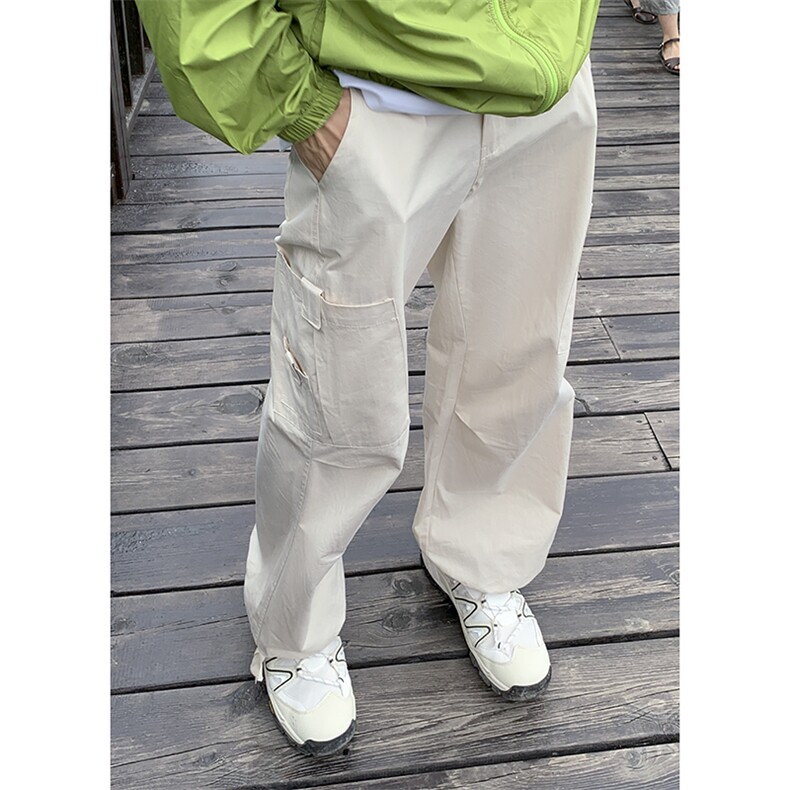 B221美式ins街头hiphop宽松工装休闲裤子LK23122-P65控88,男装休闲裤,电商B221