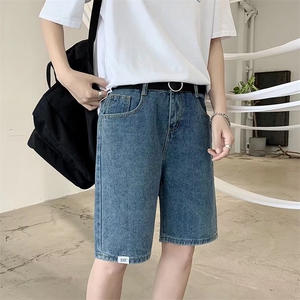潮流春季牛仔裤男牛仔短裤A54P30图片