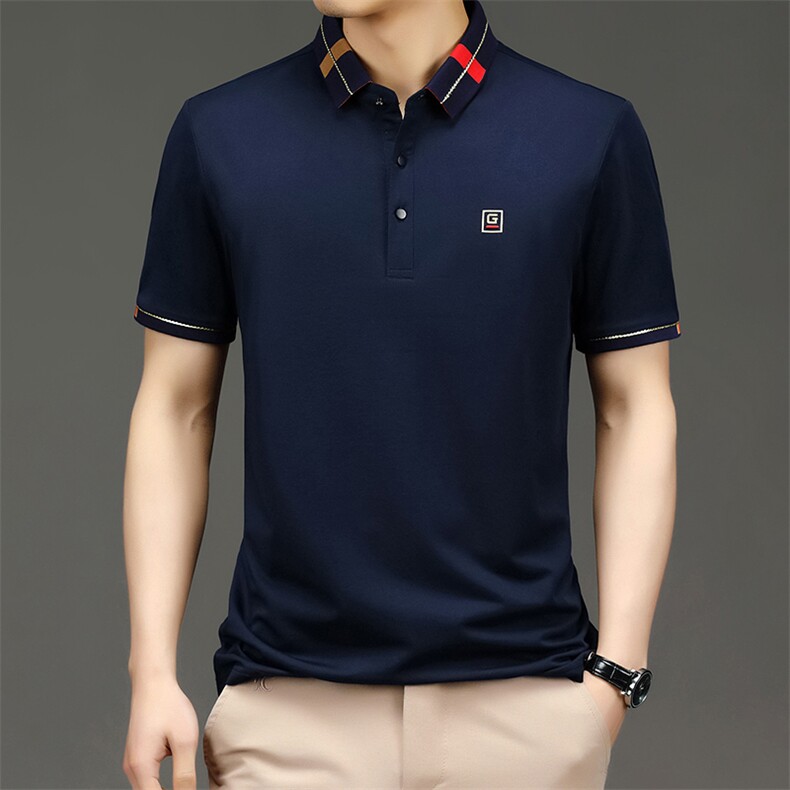 短袖polo衫男士时尚上衣翻领百搭夏季商务宽松潮流T恤SQ8807-P50,男装Polo衫,星座1105-3