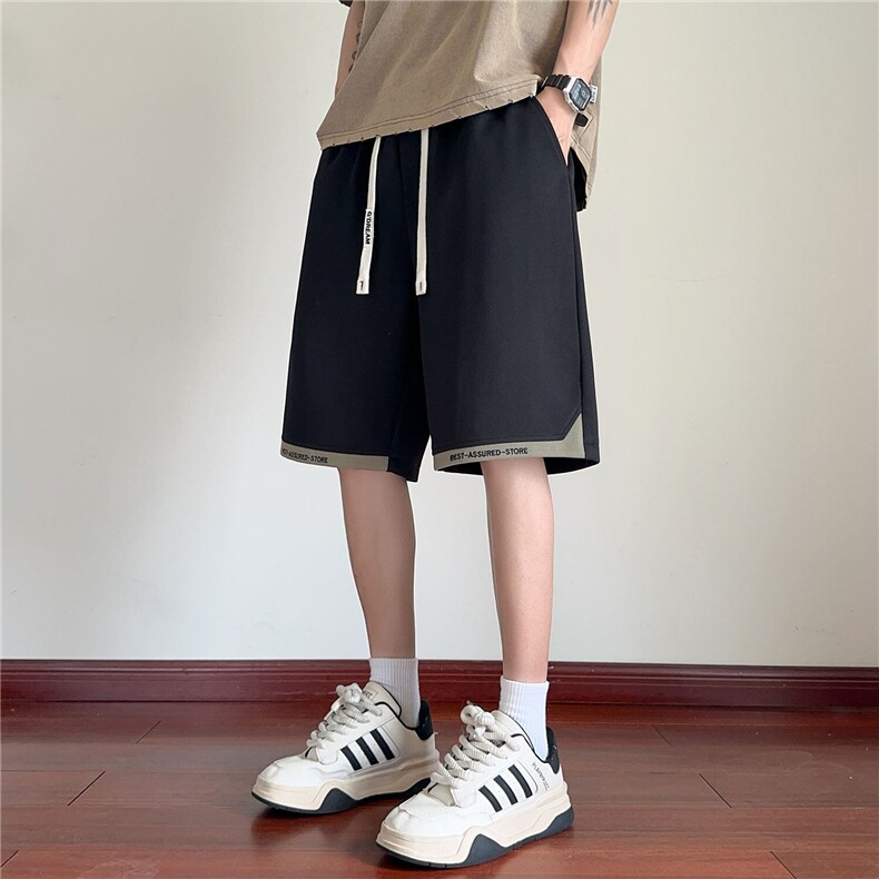 夏季美式撞色运动户外速干伞兵休闲短裤X416B-1-DK3120-特P25控48,男装牛仔裤,星座416B-1