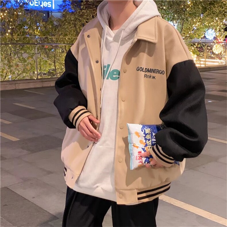 毛呢夹克男秋季潮牌百搭外套男春秋韩版潮流ins秋冬衣服冬装,男装夹克,星座1210-1