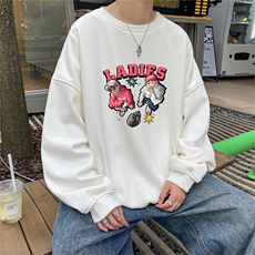 特P25控48秋冬新款男士圆领卫衣宽松休闲日常百搭上衣WQ2444，男装卫衣，电商B370