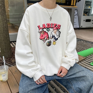 特P25控48 秋冬新款男士圆领卫衣宽松休闲日常百搭上衣WQ2444图片