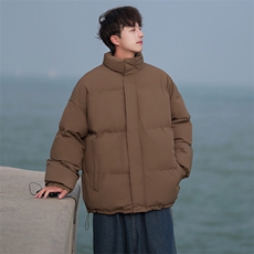 主推！三防面料加绒加厚立领大码棉衣羽绒服男MY1266-特批68，男装羽绒服，星座610B-1