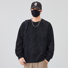数据款2025秋季新款圆领套头男款卫衣B250-WY988020-P65，男装卫衣，电商B240