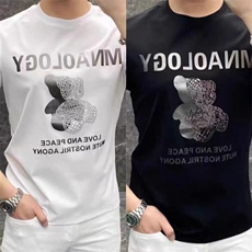 新款时尚高端精品欧货夏季男T恤短袖潮流抖音A227B-A-731-P48，男装T恤，电商A227B（原钱塘4066-1）