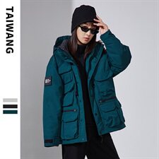 2020冬季新款棉服加厚时尚中性外套连帽棉衣男潮流A436-907，男装棉衣，电商A436
