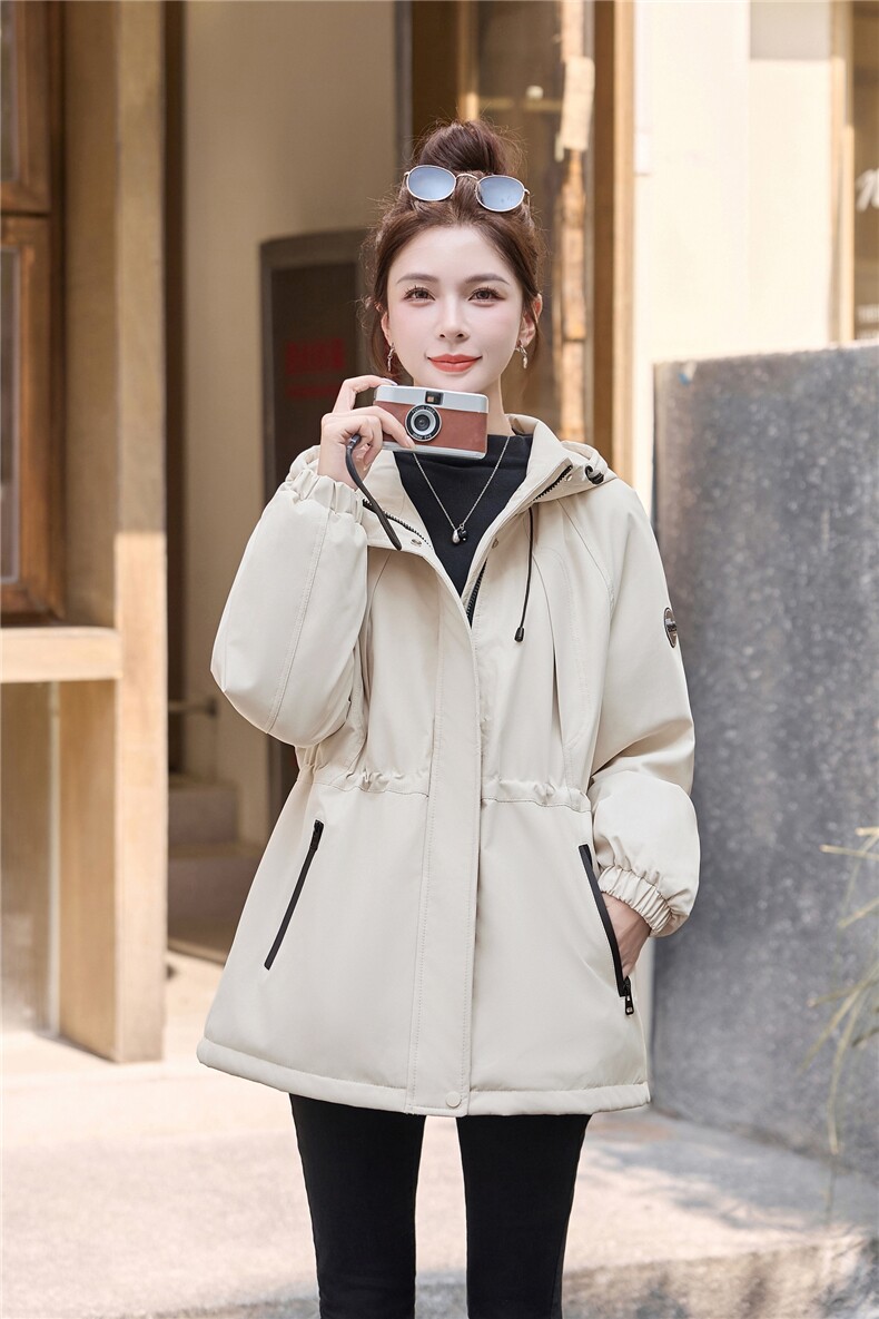 2025年时尚流行简约派克服外套冬季上市,女装棉衣/棉服,涵亦佰惠