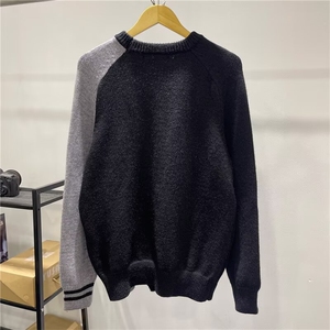 1506-1/MYM1411鹿毛绒/P48复合一体绒半高拉链保暖打底针织衫男图片