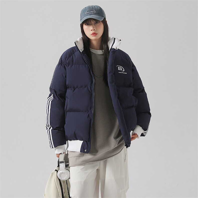 MF01-P128现货主推美拉德男女棉服加厚面包服棉衣保暖休闲外套,男装棉衣,电商B327