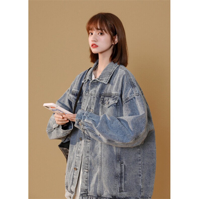 25新款抖音品质牛仔夹克中性风宽松韩版水洗外套N991/P98/148,男装夹克,星座202-3
