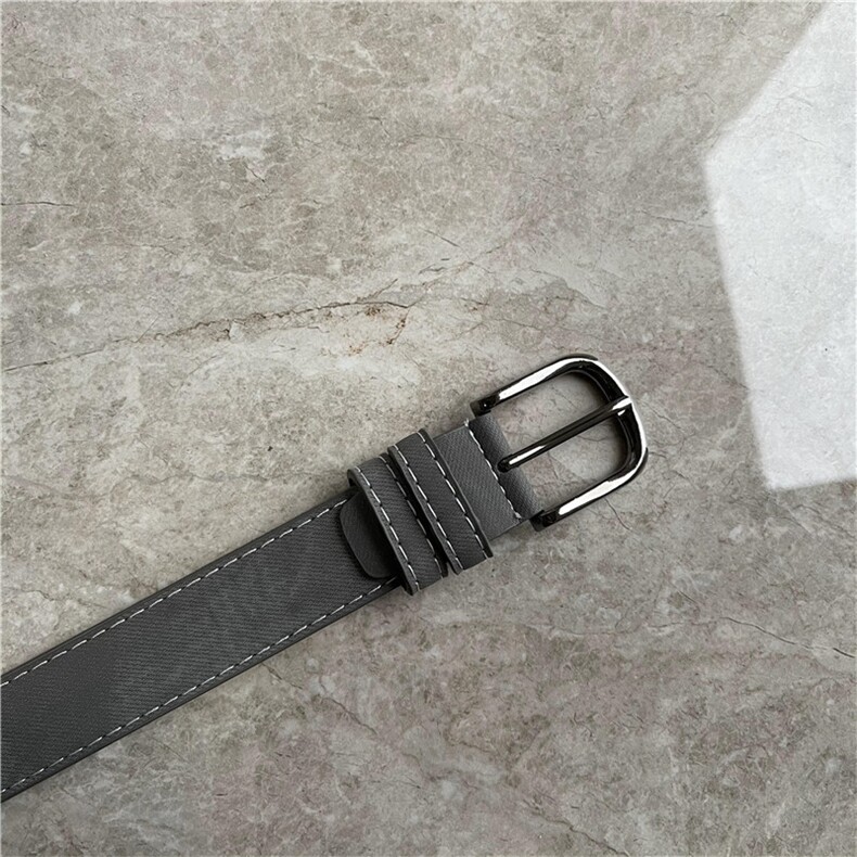 皮带110cm黑棕灰三色高质量DB50P12，腰带/腰封，星座1116-2