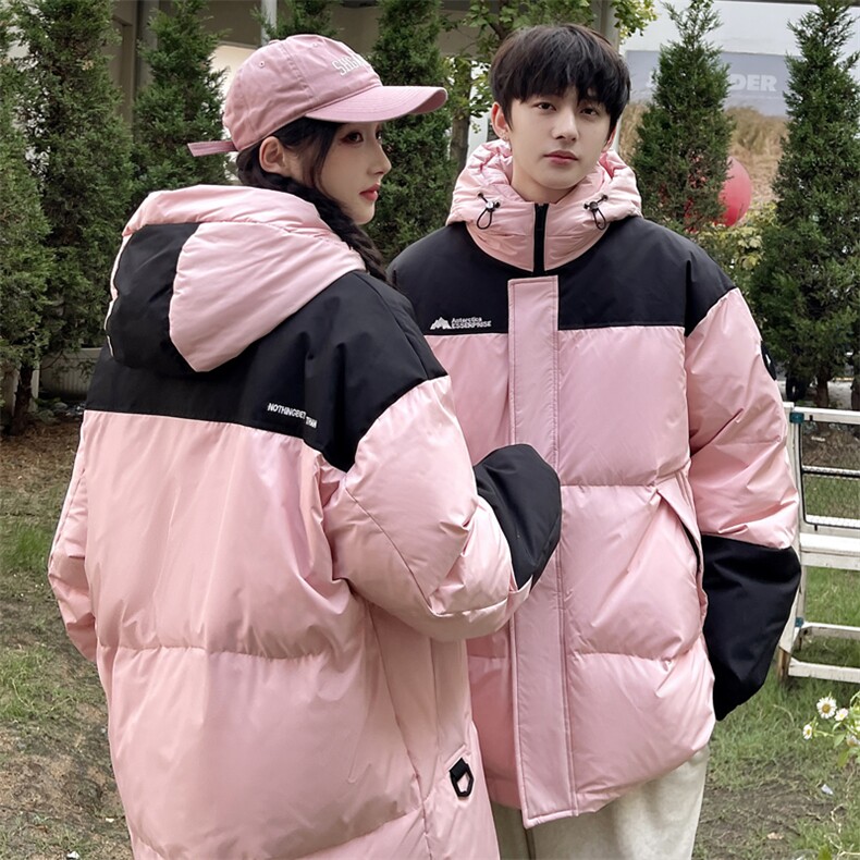 羽绒服男冬季新款港风宽松情侣白鸭绒外套YR920-P160(控价208元）,男装羽绒服,星座214-3