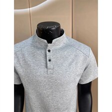 网图-夏季高街痞帅POLO衫正肩拼接男装短袖T恤大码上衣S430-特28，男装T恤，电商A233-1