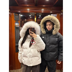 【高质量】可拆卸毛领羽绒棉服情侣美式厚外套棉衣2568特P90网图，男装棉衣，电商B245
