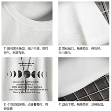 Q11135-P30春夏季七分袖t恤男大码五分袖男短袖中袖网格挂拍，男装T恤，电商A040A