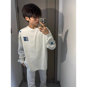 纯棉潮牌刺绣长袖ZW0130-P33图片