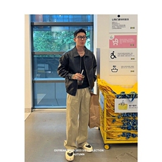W9409-P70网图现货Cleanfit痞帅高街设计Pu皮衣机车皮夹克外套，男装夹克，星座1608-2