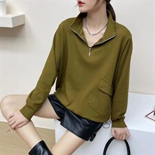 拉链卫衣，采用新面料，爆爆爆，女装卫衣/绒衫，Y·Z 羽倬