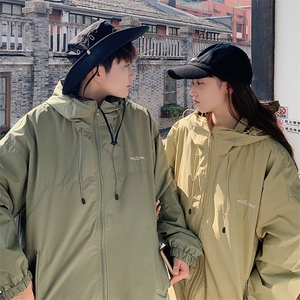 冬季加绒加厚连帽保暖百搭棉服外套宽松潮流冲锋衣男JK2800P95图片