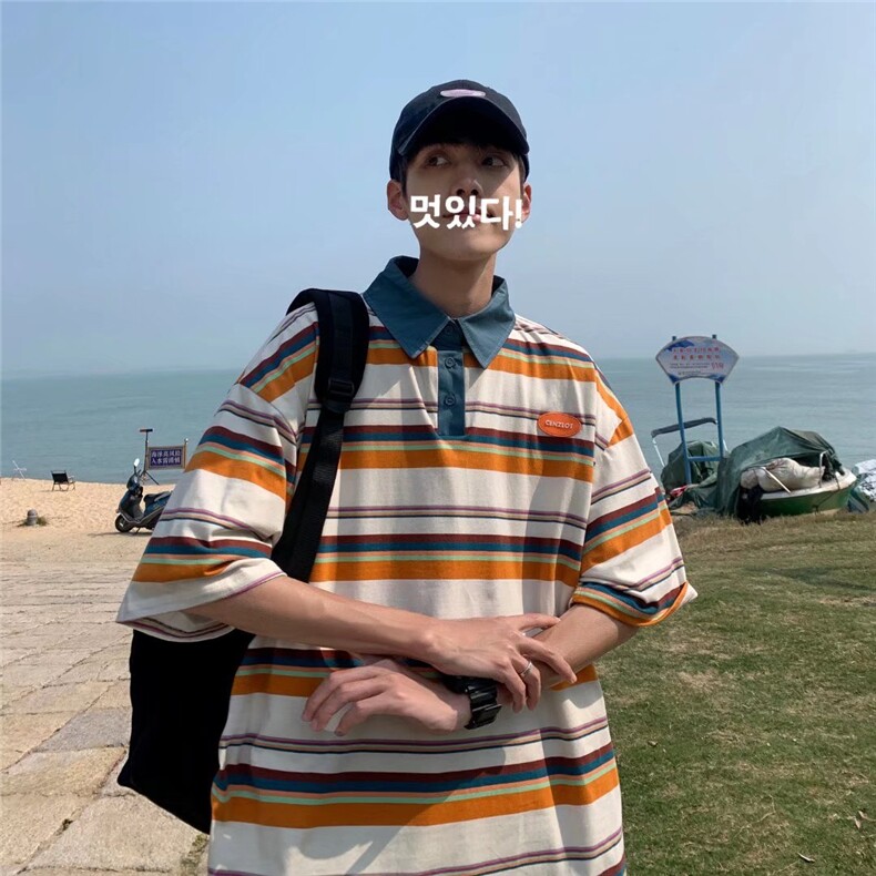 男春季polo潮流时尚休闲短袖S16P32,男装Polo衫,星座1116-2