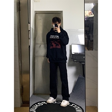 自家图，cleanfit纯黑色牛仔裤男秋冬显瘦显腿长裤子KZA35-P53，男装牛仔裤，星座1007（原301D）
