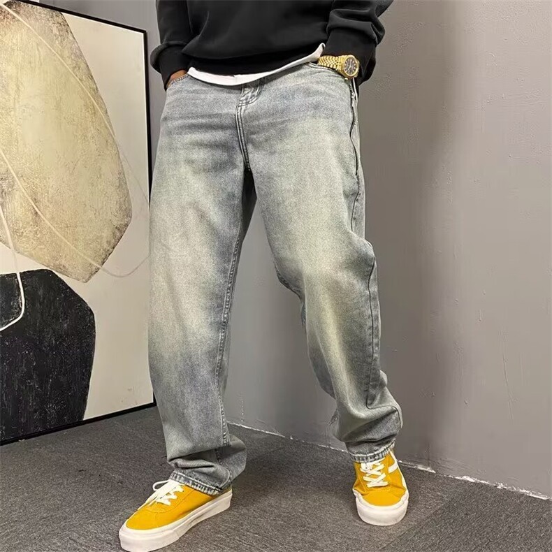 1506A/GK9020/P52宽松春秋季加肥加大码痞帅休闲长裤,男装休闲裤,星座1506A