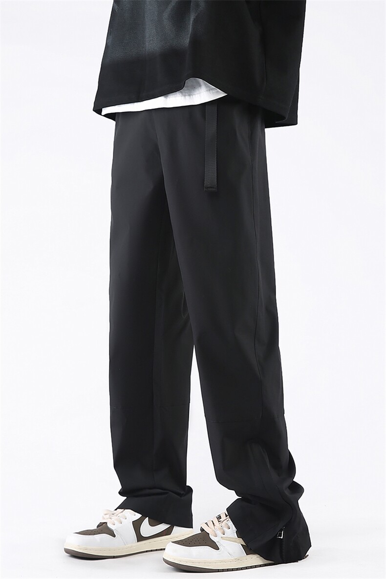 2023拉链开叉户外机能登山冲锋裤男春季大码休闲工装裤K1002-P45,男装休闲裤,电商A082