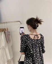 波点裙，其它，驿谷